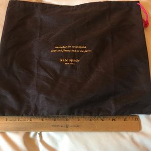 Kate Spade dust bag